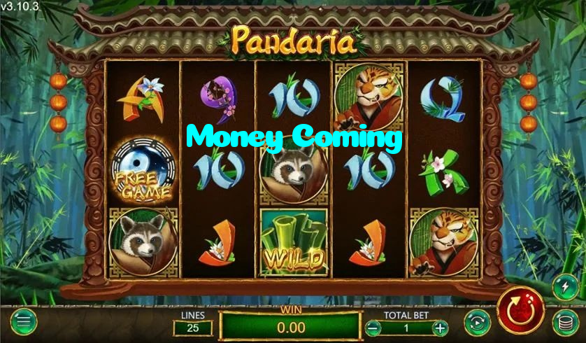 Money Coming casino presented on mobile device in Pakistan with slots and live games